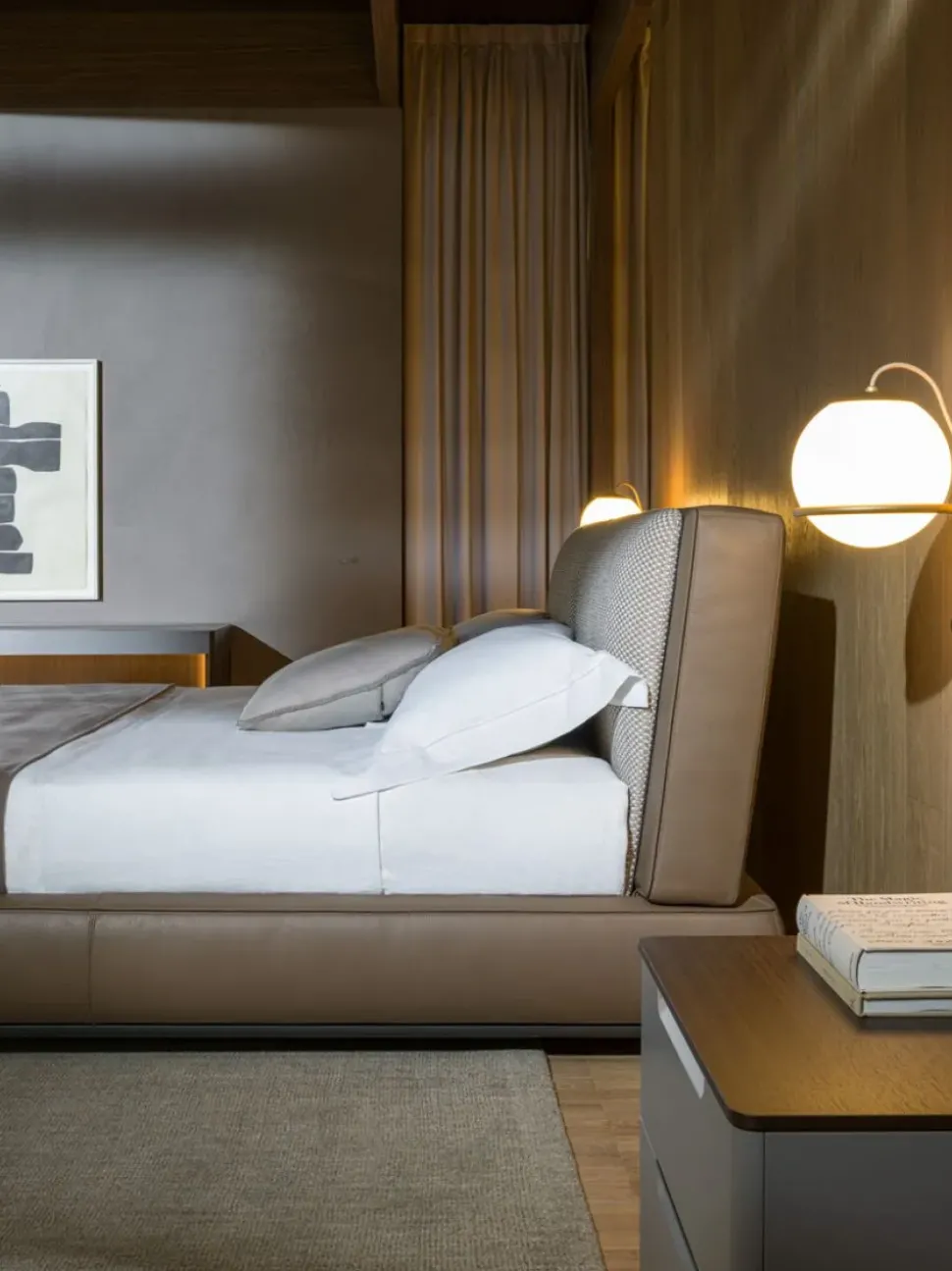 Letto Aldgate Molteni & c SCONTATO a PREZZI OUTLET