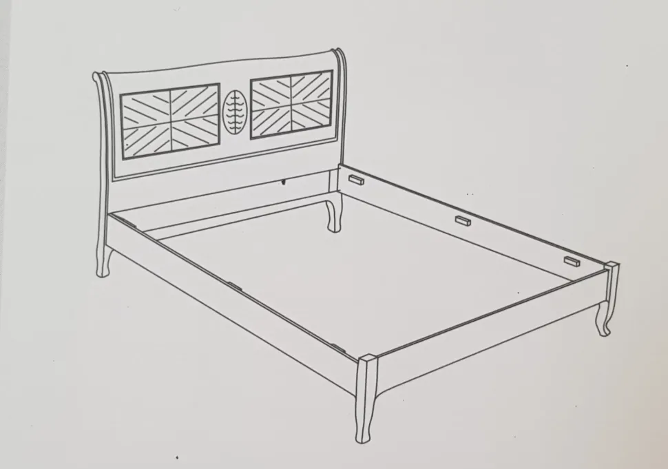 Letto Art. 920/b Decor art SCONTATO a PREZZI OUTLET