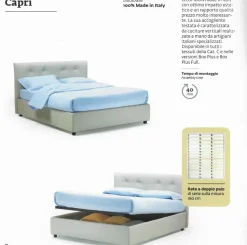 LETTO Capri gin emily Noctis a PREZZI OUTLET