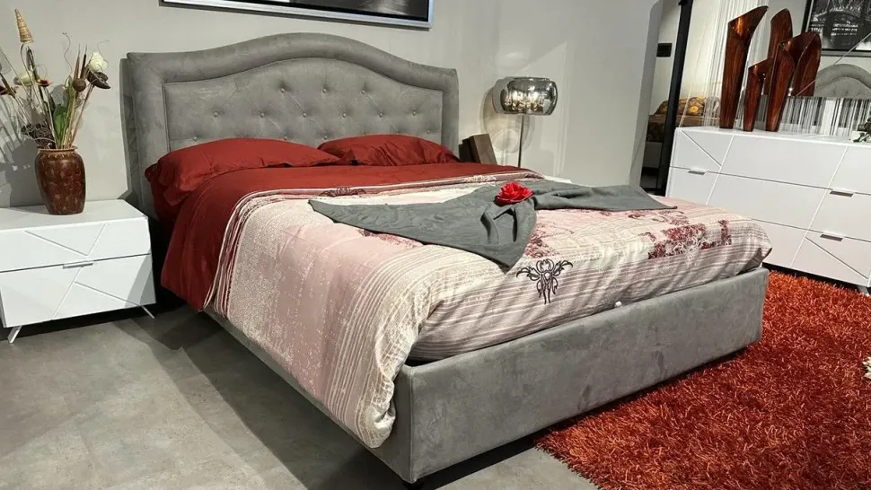 Letto classico con contenitore Hamily La casa moderna a prezzo ribassato