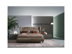 Letto classico con giroletto Tommy  Twils a prezzo scontato