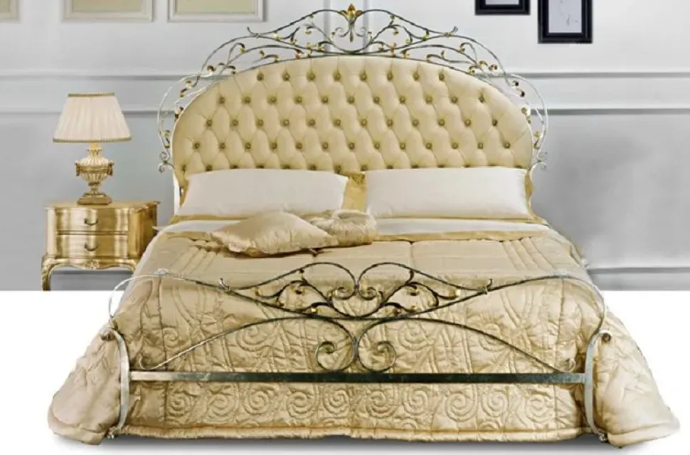 Letto classico con giroletto Angelica * Florentia bed a prezzo scontato