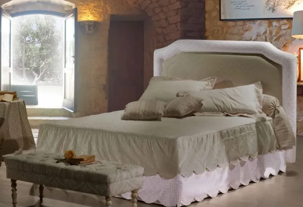 Letto classico Contenitore doppio sollevamento Md work con un ribasso del 50%