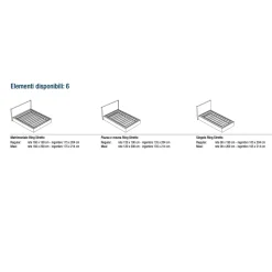 Letto classico Elizabeth Collezione esclusiva con uno sconto esclusivo