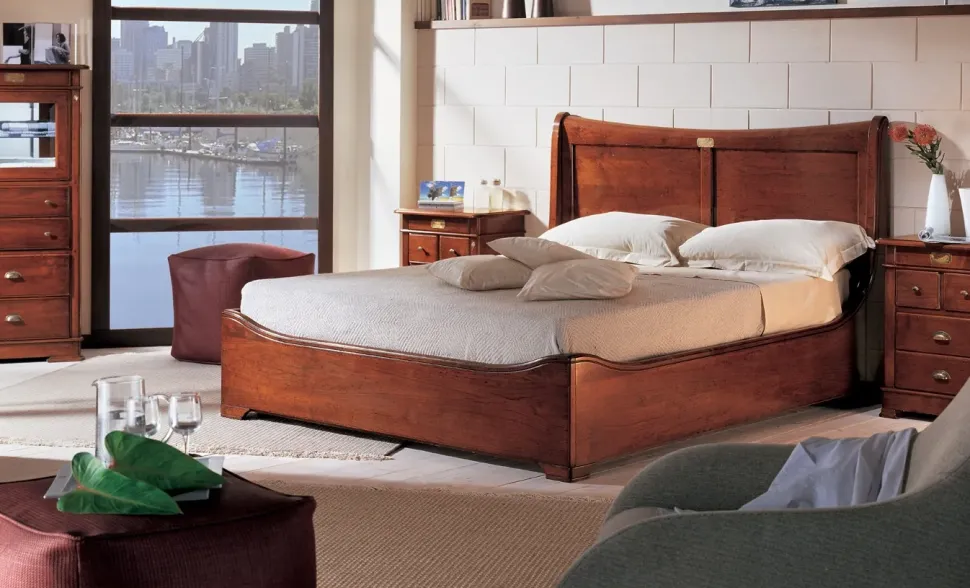 Letto classico Modello quadrifogli Artigianale con un ribasso del 55%