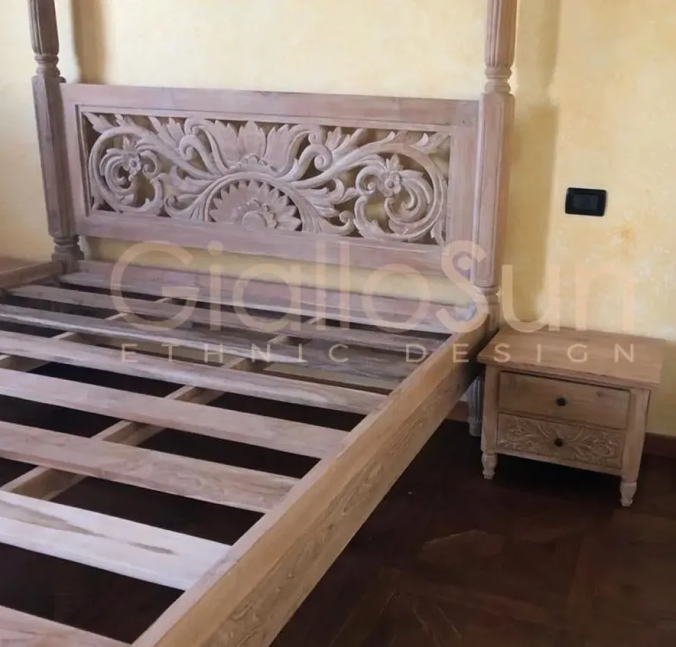 Letto classico Oriente Outlet etnico scontato 31%