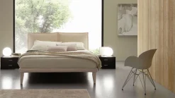 Letto Denise moderno con contenitore artigianale, 47% di sconto!