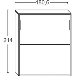 Letto design a scomparsa Letto a scomparsa sity2 matrimoniale Artigianale a prezzo ribassato