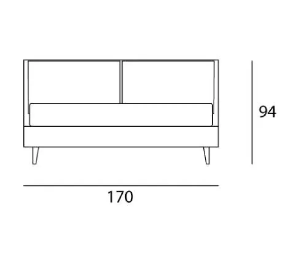 Letto design Apus Cosmoletti con uno sconto esclusivo