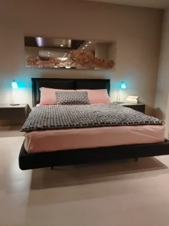 Letto design con contenitore Wiki con contenitore a box V&nice a prezzo scontato