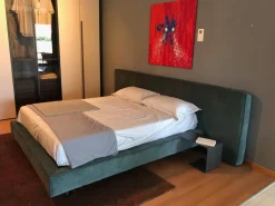 Letto design con contenitore Bowie Felis a prezzo scontato