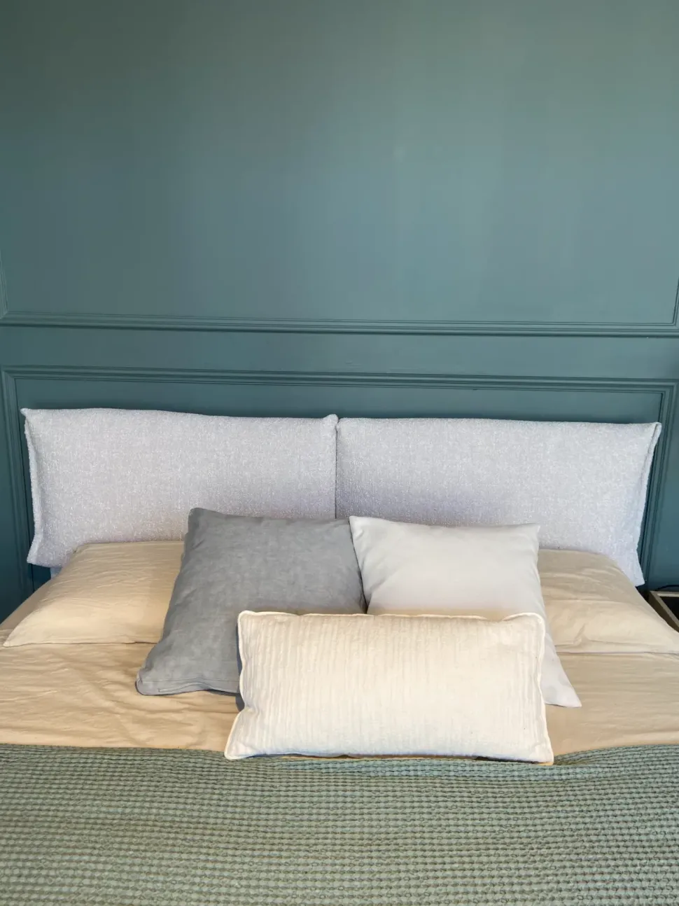 Letto design con contenitore Iorca Bolzan a prezzo scontato