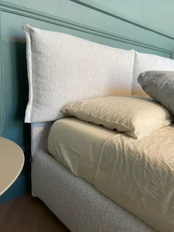 Letto design con contenitore Iorca Bolzan a prezzo scontato