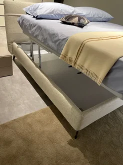 Letto design con contenitore Chop compatto Samoa a prezzo scontato