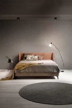 Letto design con contenitore Ugo Artigianale a prezzo ribassato