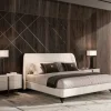 Letto design con giroletto Letto pelle maxi luxury italia Md work a prezzo scontato