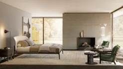 Letto design con giroletto Grace Fratelli elli a prezzo ribassato