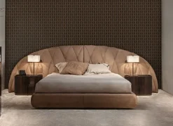 Letto design con giroletto Maxi letto luxury italia Md work a prezzo ribassato