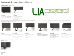 Letto design con giroletto Fun double lift Samoa a prezzo scontato