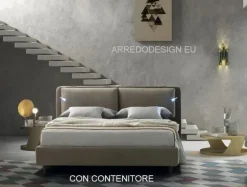 Letto design Cortina Le comfort scontato 35%