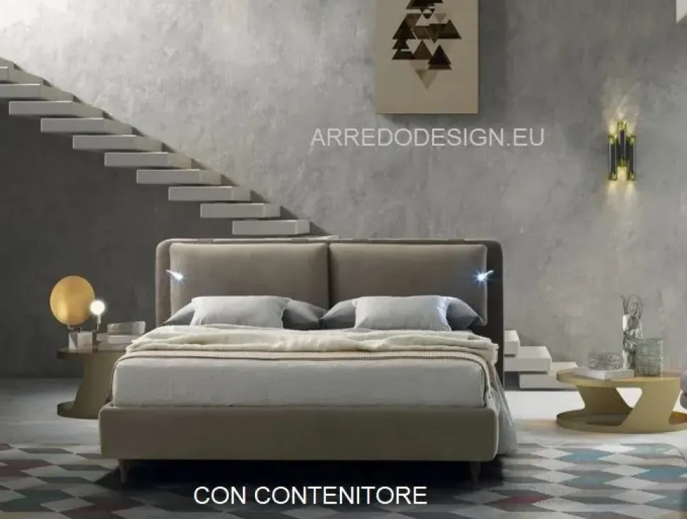 Letto design Cortina Le comfort scontato 35%