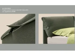 Letto design Dama Oggioni scontato 50%