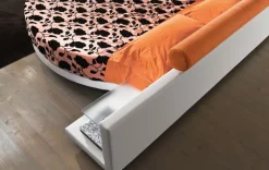 Letto design Letto rotondo completo Collezione esclusiva con uno sconto del 46%