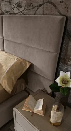 Letto design Letto testiera alta modello firenze Md work con un ribasso esclusivo