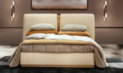 Letto design Luxury bed base acciaio   inserti acciaio  Md work con un ribasso del 30%