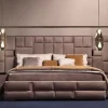 Letto design Luxury nabuk maxi   Md work con uno sconto esclusivo
