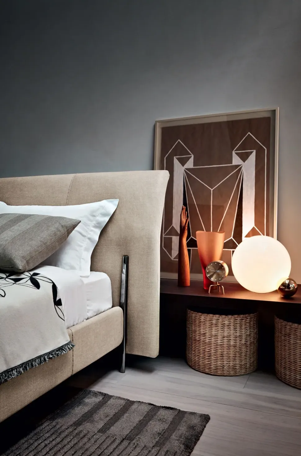 Letto design Nick Molteni & c con uno sconto del 50%