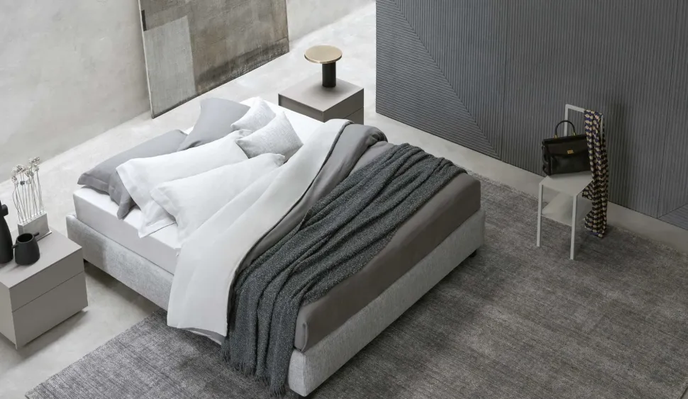 Letto design Sommier di Flou SCONTATO