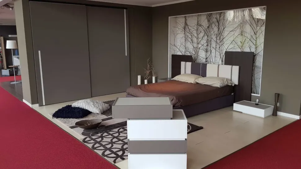 Letto design Tomasella diagonal contenitore Tomasella con un ribasso del 40%