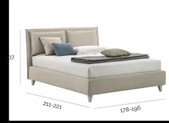 Letto design Wiky V&nice con uno sconto del 32%