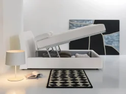 LETTO Doppio contenitore luxury pelle vari colori  Md work SCONTATO