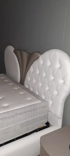 Letto Fiocco grey di Eurodesign scontato del 40%