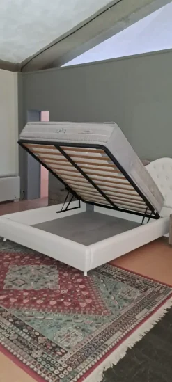 Letto Fiocco grey di Eurodesign scontato del 40%