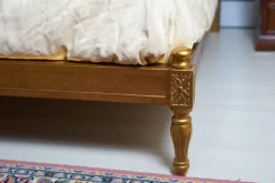 LETTO Foglia oro Artigianale a PREZZI OUTLET