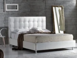 Letto Hopplà Diamante Matrimoniale Moderno