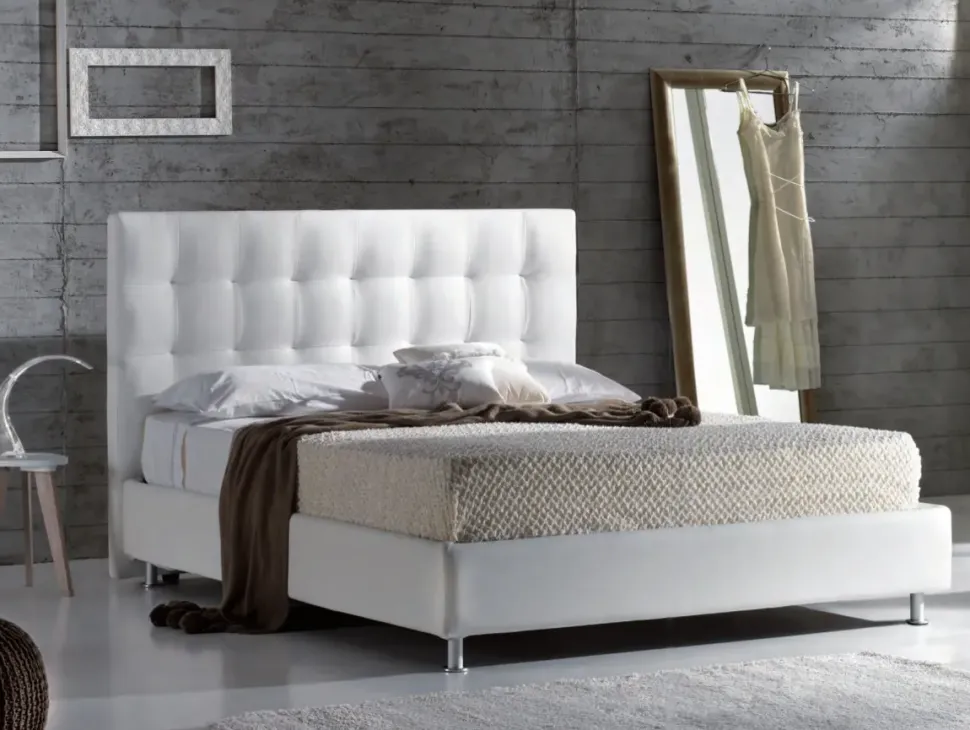 Letto Hopplà Diamante Matrimoniale Moderno