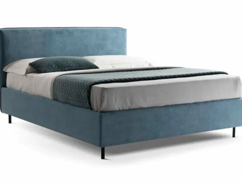 Letto imbottito con contenitore Emma Stilfar a prezzo scontato