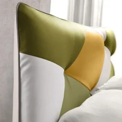 Letto imbottito con contenitore Spring Artigianale a prezzo ribassato