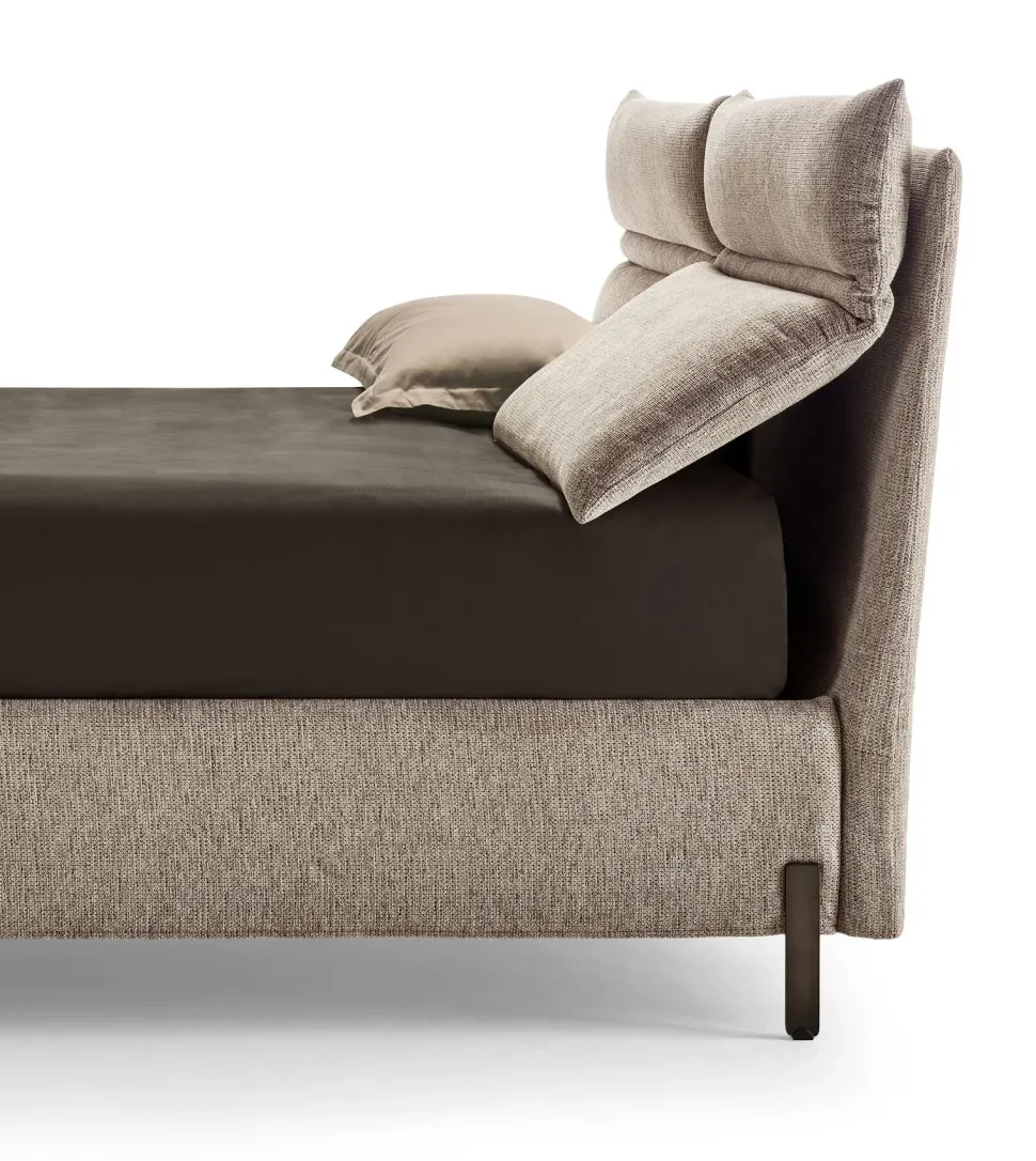 Letto imbottito con contenitore Linus Rosini a prezzo scontato