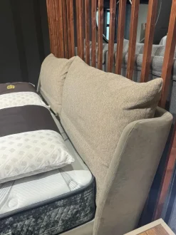 Letto imbottito con contenitore Fun double compact Bside a prezzo ribassato