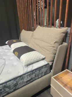 Letto imbottito con contenitore Fun double compact Bside a prezzo ribassato