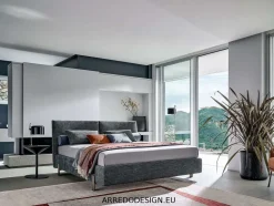 Letto imbottito con contenitore Book Twils a prezzo scontato