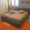 Letto imbottito con contenitore Zoom Excò a prezzo ribassato