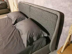 Letto imbottito con contenitore Bend Ditre italia a prezzo ribassato