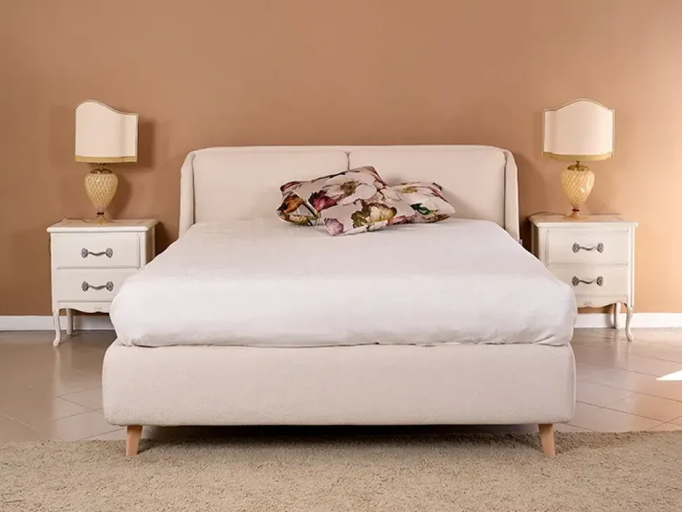 Letto imbottito con contenitore Hello Noctis a prezzo ribassato