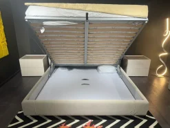 Letto imbottito con contenitore Set Bside a prezzo scontato